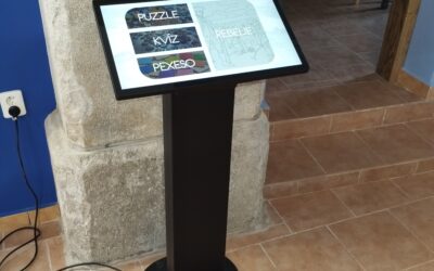 Interaktivní kiosek pro Muzeum Lesonice