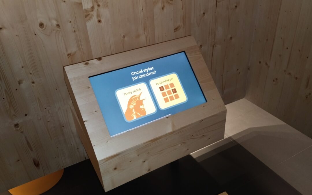Hry pro návštěvníky na kiosku ORNIS Přerov