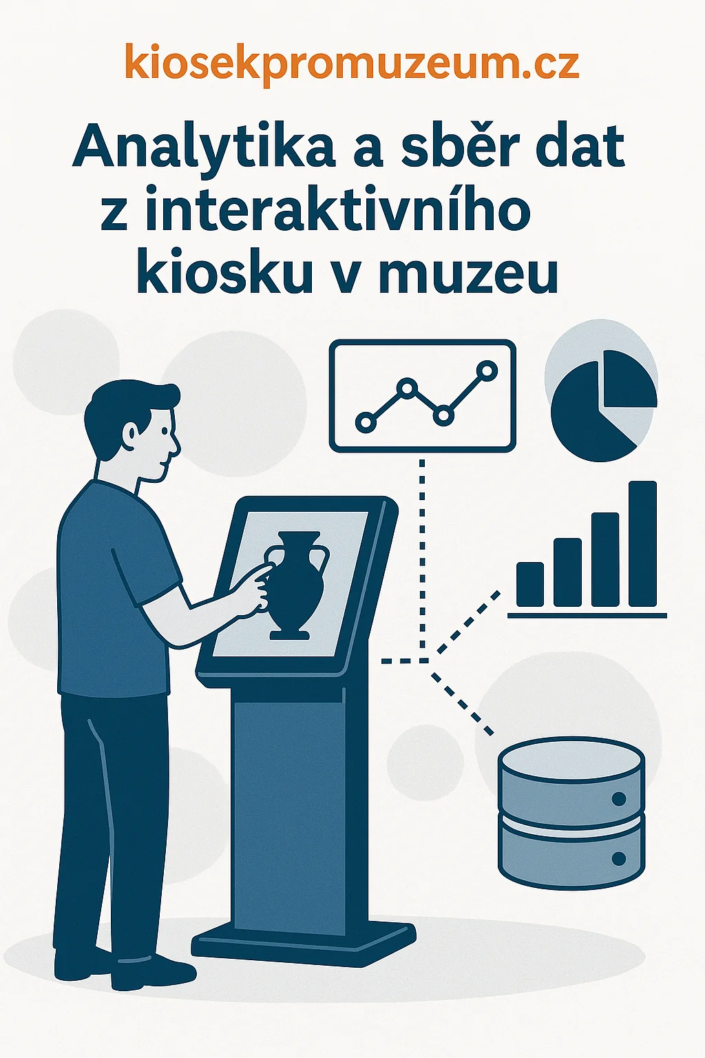 Analytika a sběr dat z interaktivního kiosku v muzeu