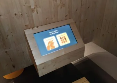 Hry pro návštěvníky na kiosku ORNIS Přerov