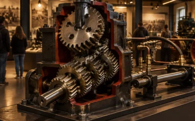 Interaktivní 3D modely pro muzea: mechanika v pohybu
